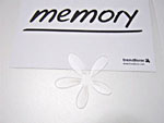 Memory 【メモボード/シルバー】